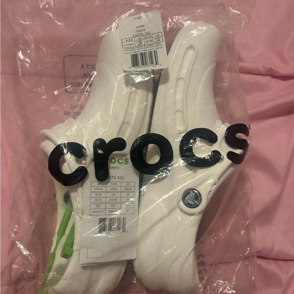 Crocs Bistro White Clogs